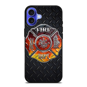 FIREFIGHTER FIRE DEPT iPhone 16 Case