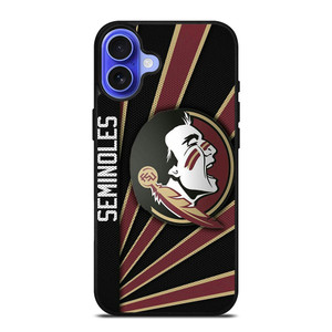 FLORIDA STATE SEMINOLES FSU LOGO 3 iPhone 16 Case