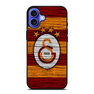 GALATASARAY FC LOGO WOODEN iPhone 16 Case GALATASARAY FC LOGO WOODEN iPhone 16 Case