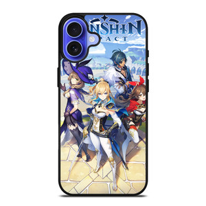 GENSHIN IMPACT CHARACTERS iPhone 16 Case