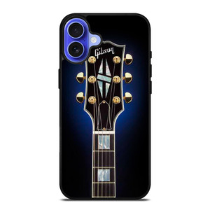 GIBSON GUITAR HEADSTOCK iPhone 16 Case