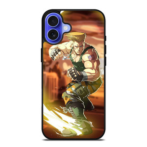 GUILE STREET FIGHTER 2 iPhone 16 Case
