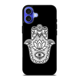 HAMSA EVIL EYE HAND 3 iPhone 16 Case