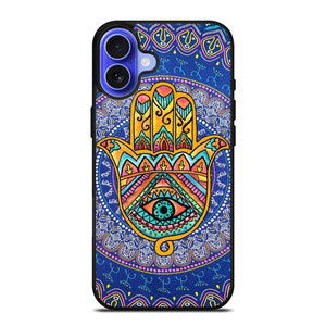 HAMSA EVIL EYE HAND iPhone 16 Case