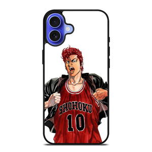 HANAMICHI SAKURAGI SLAMDUNK iPhone 16 Case HANAMICHI SAKURAGI SLAMDUNK iPhone 16 Case