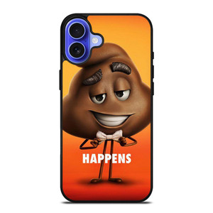 HAPPENS THE EMOJI MOVIE iPhone 16 Case HAPPENS THE EMOJI MOVIE iPhone 16 Case