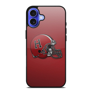 HARVARD CRIMSON FOOTBALL HELMET iPhone 16 Case