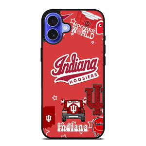 INDIANA HOOSIERS 4 iPhone 16 Case