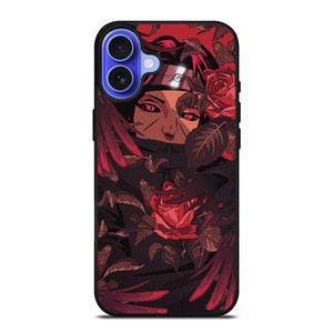 ITACHI UCHIHA FLOWER iPhone 16 Case