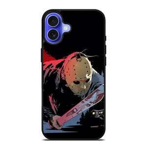 JASON VOORHEES FRIDAY iPhone 16 Case