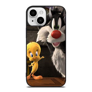 SYLVESTER THE CAT AND TWEETY iPhone 13 Mini Case SYLVESTER THE CAT AND TWEETY iPhone 13 Mini Case