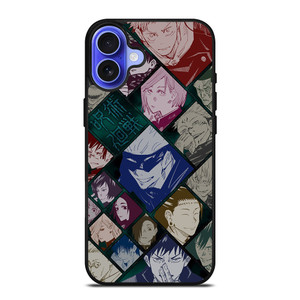 JUJUTSU KAISEN CHARACTERS ANIME iPhone 16 Case