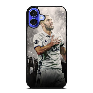 KARIM BENZEMA REAL MADRID 2 iPhone 16 Case KARIM BENZEMA REAL MADRID 2 iPhone 16 Case