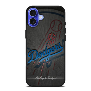 LA DODGERS LOGO MLB iPhone 16 Case LA DODGERS LOGO MLB iPhone 16 Case