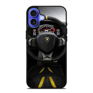 LAMBORGHINI STEERING WHEEL 2 iPhone 16 Case LAMBORGHINI STEERING WHEEL 2 iPhone 16 Case