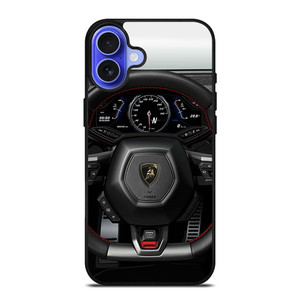LAMBORGHINI STEERING WHEEL iPhone 16 Case