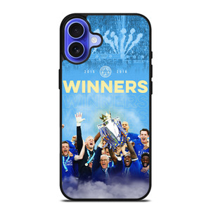 LEICESTER CITY FC CHAMPIONS iPhone 16 Case LEICESTER CITY FC CHAMPIONS iPhone 16 Case