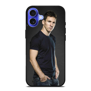 LIONEL MESSI COOL WITH BLACK iPhone 16 Case LIONEL MESSI COOL WITH BLACK iPhone 16 Case
