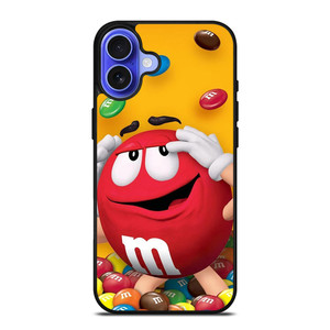 M&M'S CHOCOLATE RED ICON iPhone 16 Case M&M'S CHOCOLATE RED ICON iPhone 16 Case