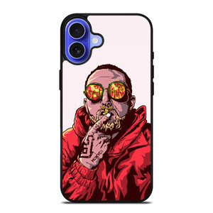 MAC MILLER ART iPhone 16 Case MAC MILLER ART iPhone 16 Case