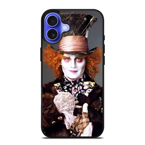 MAD HATTER ALICE IN WONDERLAND iPhone 16 Case MAD HATTER ALICE IN WONDERLAND iPhone 16 Case
