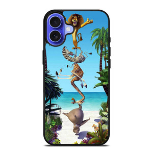 MADAGASCAR TEAM iPhone 16 Case MADAGASCAR TEAM iPhone 16 Case