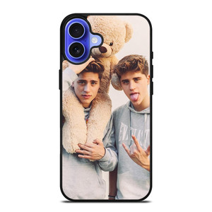MARTINEZ TWINS TEDDY BEAR iPhone 16 Case MARTINEZ TWINS TEDDY BEAR iPhone 16 Case