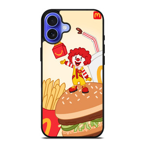 MCDONALDS ART ICON iPhone 16 Case MCDONALDS ART ICON iPhone 16 Case