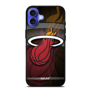MIAMI HEAT LOGO iPhone 16 Case MIAMI HEAT LOGO iPhone 16 Case
