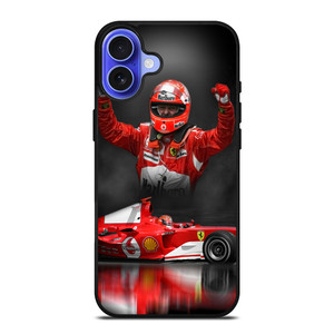 MICHAEL SCHUMACHER FORMULA ONE 4 iPhone 16 Case MICHAEL SCHUMACHER FORMULA ONE 4 iPhone 16 Case