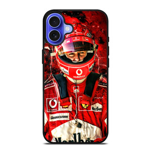 MICHAEL SCHUMACHER HELMET iPhone 16 Case MICHAEL SCHUMACHER HELMET iPhone 16 Case