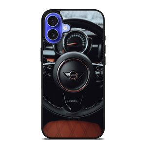 MINI COOPER STEERING WHEEL iPhone 16 Case