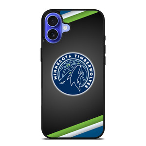 MINNESOTA TIMBERWOLVES LOGO 2 iPhone 16 Case