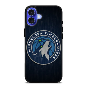 MINNESOTA TIMBERWOLVES LOGO iPhone 16 Case