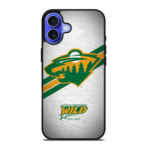 MINNESOTA WILD LOGO 3 iPhone 16 Case
