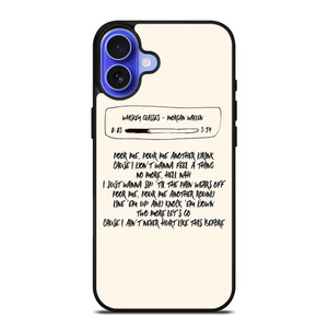 MORGAN WALLEN LYRIC iPhone 16 Case