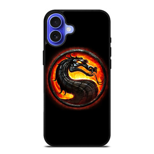 MORTAL KOMBAT LOGO iPhone 16 Case