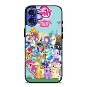 MY LITTLE PONY ALL CHARACTERS iPhone 16 Case MY LITTLE PONY ALL CHARACTERS iPhone 16 Case