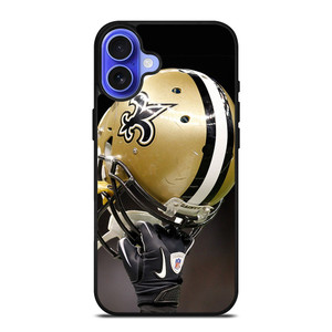 NEW ORLEANS SAINTS HELMET iPhone 16 Case