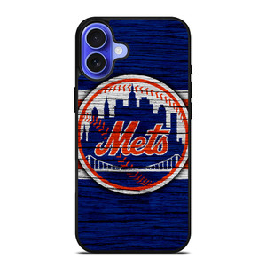 NEW YORK METS LOGO 3 iPhone 16 Case