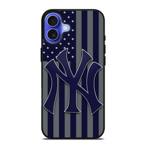 NEW YORK YANKEES LOGO MLB 2 iPhone 16 Case NEW YORK YANKEES LOGO MLB 2 iPhone 16 Case