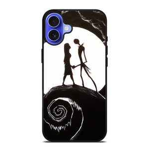 NIGHTMARE BEFORE CHRISTMAS JACK AND SALLY 2 iPhone 16 Case