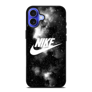 NIKE LOGO BLACK GALAXY iPhone 16 Case