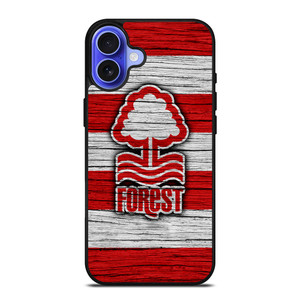 NOTTINGHAM FOREST LOGO WOODEN iPhone 16 Case NOTTINGHAM FOREST LOGO WOODEN iPhone 16 Case