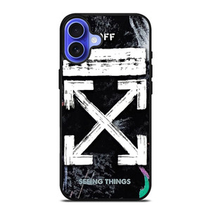 OFF WHITE LOGO 2 iPhone 16 Case