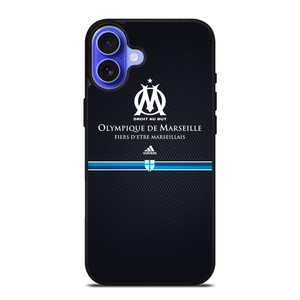 OLYMPIQUE DE MARSEILLE LOGO iPhone 16 Case OLYMPIQUE DE MARSEILLE LOGO iPhone 16 Case