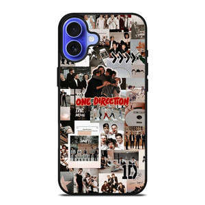 ONE DIRECTION BOYBAND COLLAGE iPhone 16 Case