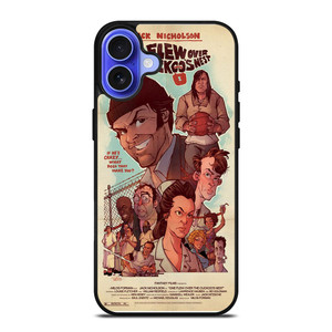 ONE FLEW OVER THE CUCKOO'S NEST POSTER OLD iPhone 16 Case ONE FLEW OVER THE CUCKOO'S NEST POSTER OLD iPhone 16 Case