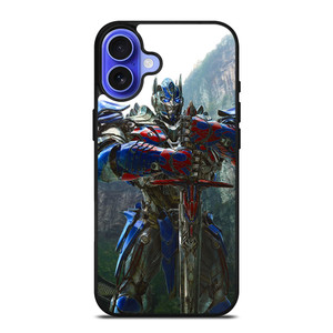 OPTIMUS PRIME WITH SWORD iPhone 16 Case OPTIMUS PRIME WITH SWORD iPhone 16 Case
