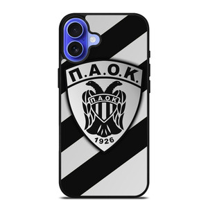 PAOK SALONIKA FC LOGO iPhone 16 Case PAOK SALONIKA FC LOGO iPhone 16 Case